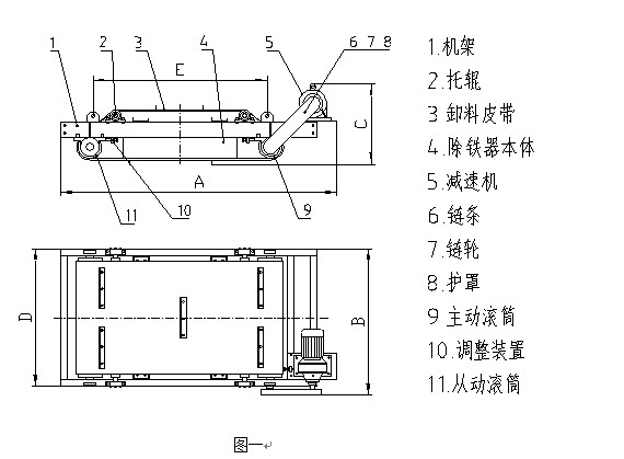 rcdd电磁自卸式除铁器 rcdd电磁自卸式除铁器