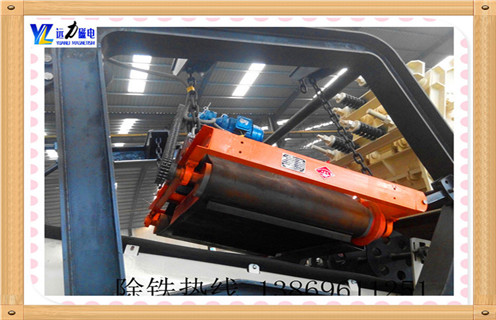 矿山砖厂钢筋建筑垃圾永磁除铁器自动卸铁 矿山砖厂钢筋建筑垃圾永磁除铁器自动卸铁