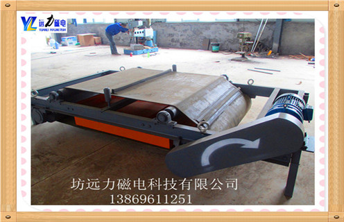 永磁自卸式除铁器能除锰钢吗 永磁自卸式除铁器能除锰钢吗