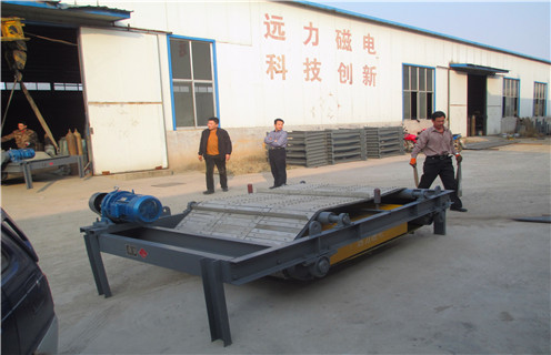 辽宁强力永磁自卸式除铁器产品可定制 辽宁强力永磁自卸式除铁器产品可定制