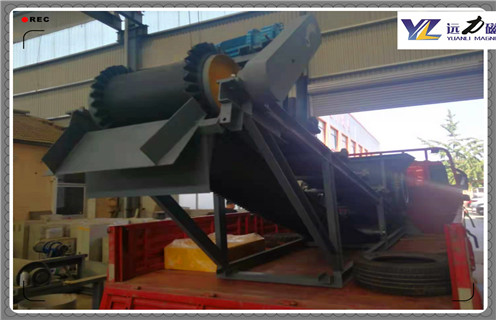 皮带除铁器，海南选矿厂输送皮带除铁器调整方法_海南选矿厂输送皮带除铁器跑偏原因及如何调_刮板价格