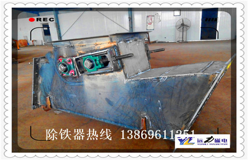 管道自动永磁除铁器，重庆管道式自动永磁除铁器价格_远力重庆管道式自动永磁除铁器12000高斯_可定制工作原理_安装示意图