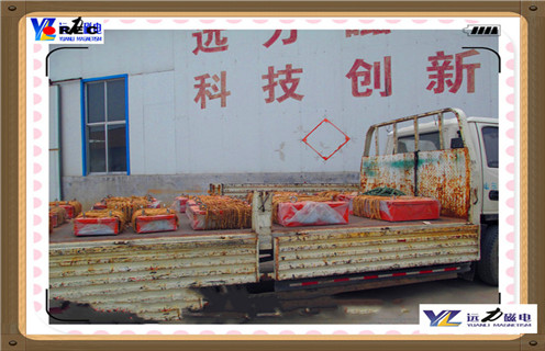 永磁自卸式除铁器，青海永磁自卸式除铁器参数_内部磁块安装方法_青海永磁自卸式除铁器型号价格