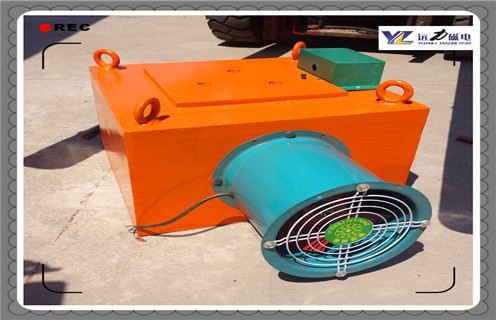 风冷电磁除铁器，天津风冷电磁除铁器工作原理_天津风冷电磁除铁器工作原理工作原理_价格