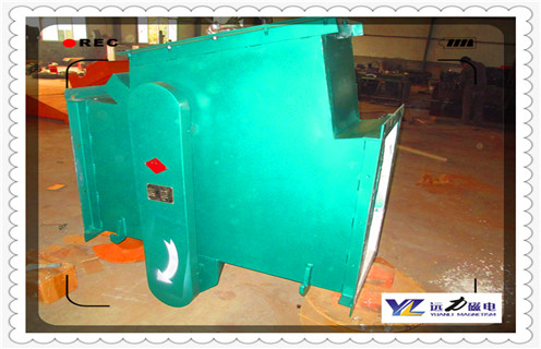 管道除铁器，贵州锂电管道除铁器_远力贵州锂电管道除铁器安装示意图型12000高斯_可定制工作原理