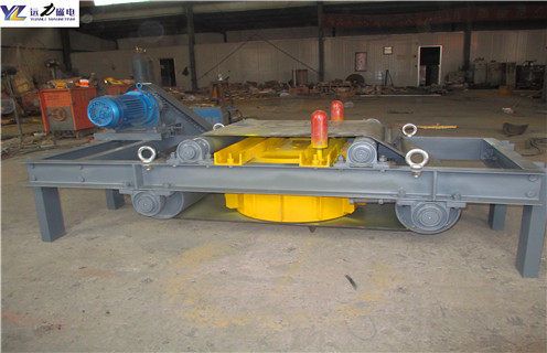 电磁自卸式除铁器，北京电磁自卸式除铁器悬挂式_北京电磁自卸式除铁器悬挂式厂家配件_型号及工作视频 