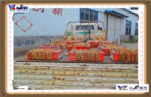 悬挂式永磁除铁器，上海悬挂式除铁器 _内部磁块安装方法_上海悬挂式除铁器定制供应型号价格