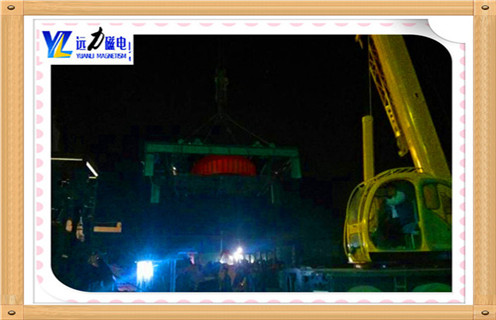 悬挂自卸电磁除铁器，陕西悬挂自卸式电磁除铁器_陕西悬挂自卸式电磁除铁器价格保养厂家配件_型号及工作视频