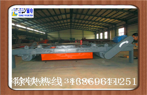 永磁自卸式除铁器，吉林永磁自卸式除铁器rcyd-8_内部磁块安装方法_吉林永磁自卸式除铁器rcyd-8内部批发图片示意图定制供应型号价格