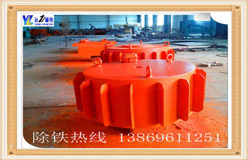 电磁除铁器，青海电磁铁除铁器_规格型号_青海电磁铁除铁器吸力不够安装效果适用范围的工作原理