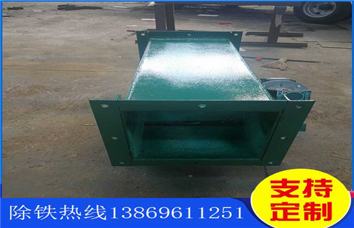 管道自卸式除铁器，青海管道式自卸式除铁器_青海管道式自卸式除铁器批发品牌_远力磁电除铁器厂家好 