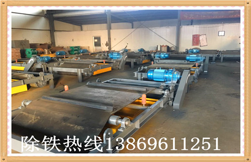 建筑垃圾，钢渣处理为什么都喜欢用带式除铁器?